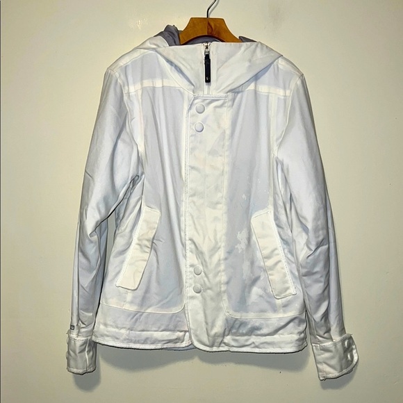 Women’s BURTON Dry Ride Snow Ski Jacket Hooded Coat Size Medium - Picture 1 of 8